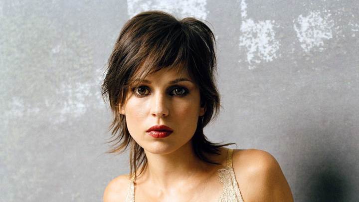 Elena Anaya Red Lips And Looking At Camera